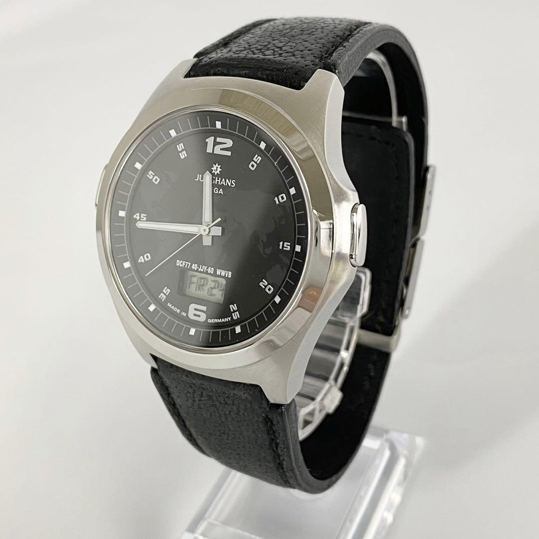 【電池交換】ユンハンス　メトロポリタン　クォーツ　電波時計　56-4406