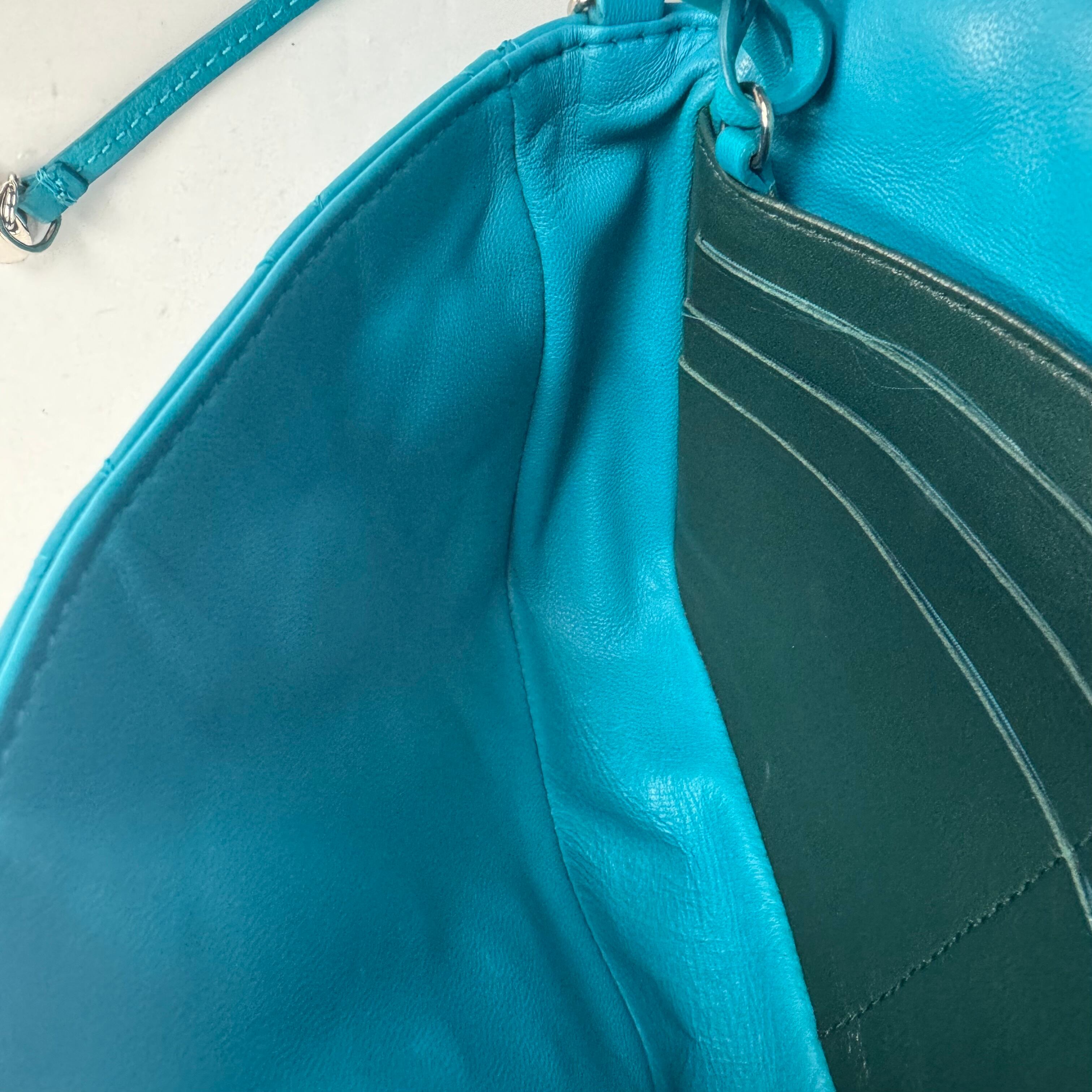 【希少】クリスチャンディオール　ミスディオール　カナージュ　チェーン　ブルー