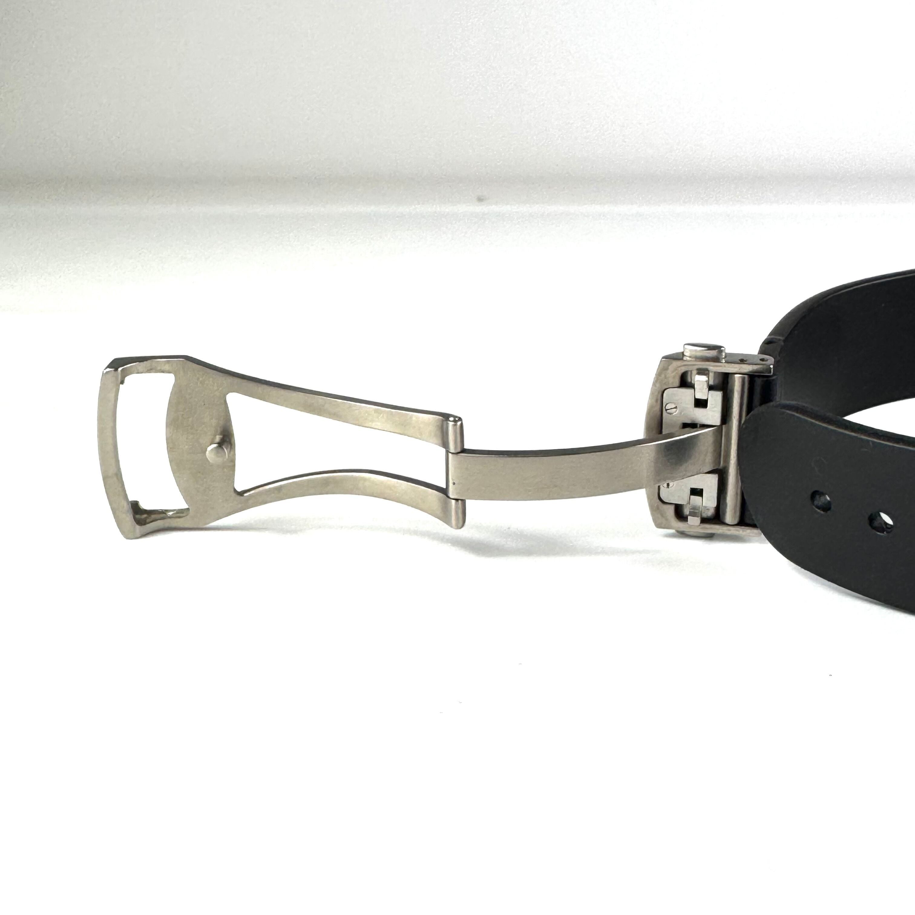 【希少】オリス　ウィリアムス　TT3　リミテッドエディション　7587　自動巻　クロノグラフ　デイト表示　裏スケ　黒　チタニウム　樹脂ベルト　世界限定3000本