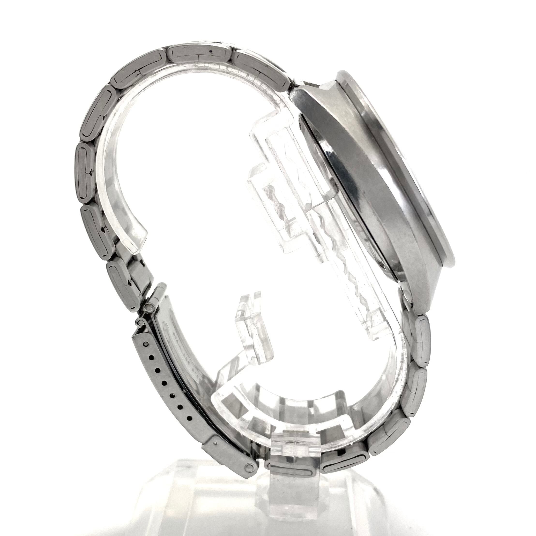 【希少】腕時計 メンズ セイコー 5スポーツ スピードタイマー ラリーメーター 7017-6050 自動巻 黒 デイデイト表示（日本語・英語） クロノグラフ 1971年製 ヴィンテージ 社外ベルト