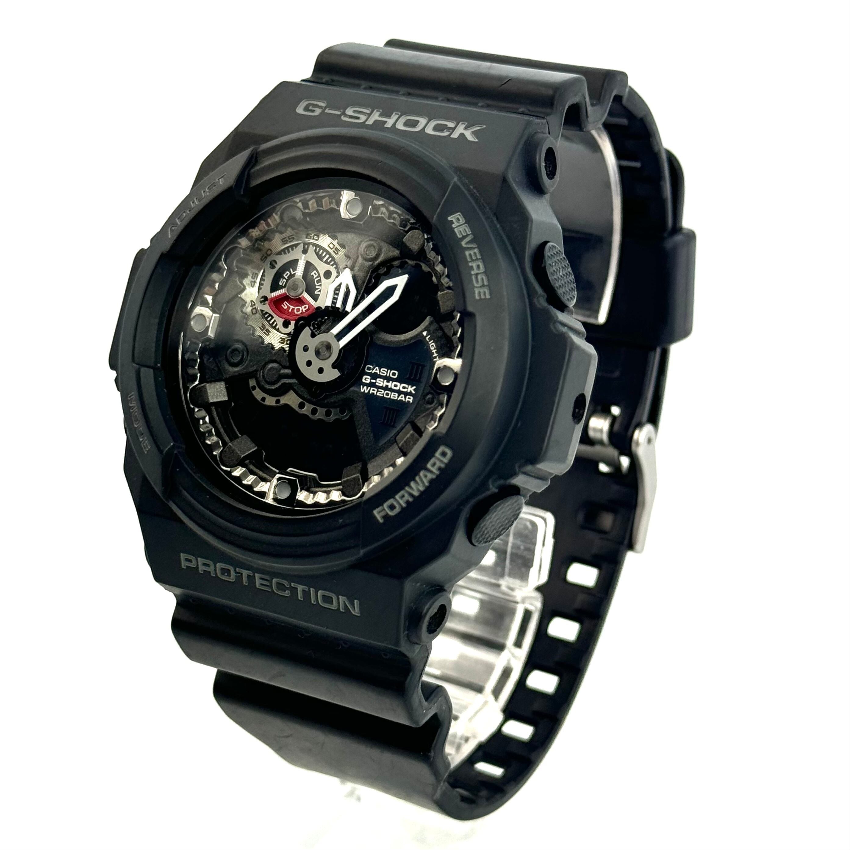 カシオ　CASIO　ジーショック　G-SHOCK　GA−300−1JF　クォーツ　アナデジ　黒　樹脂ベルト