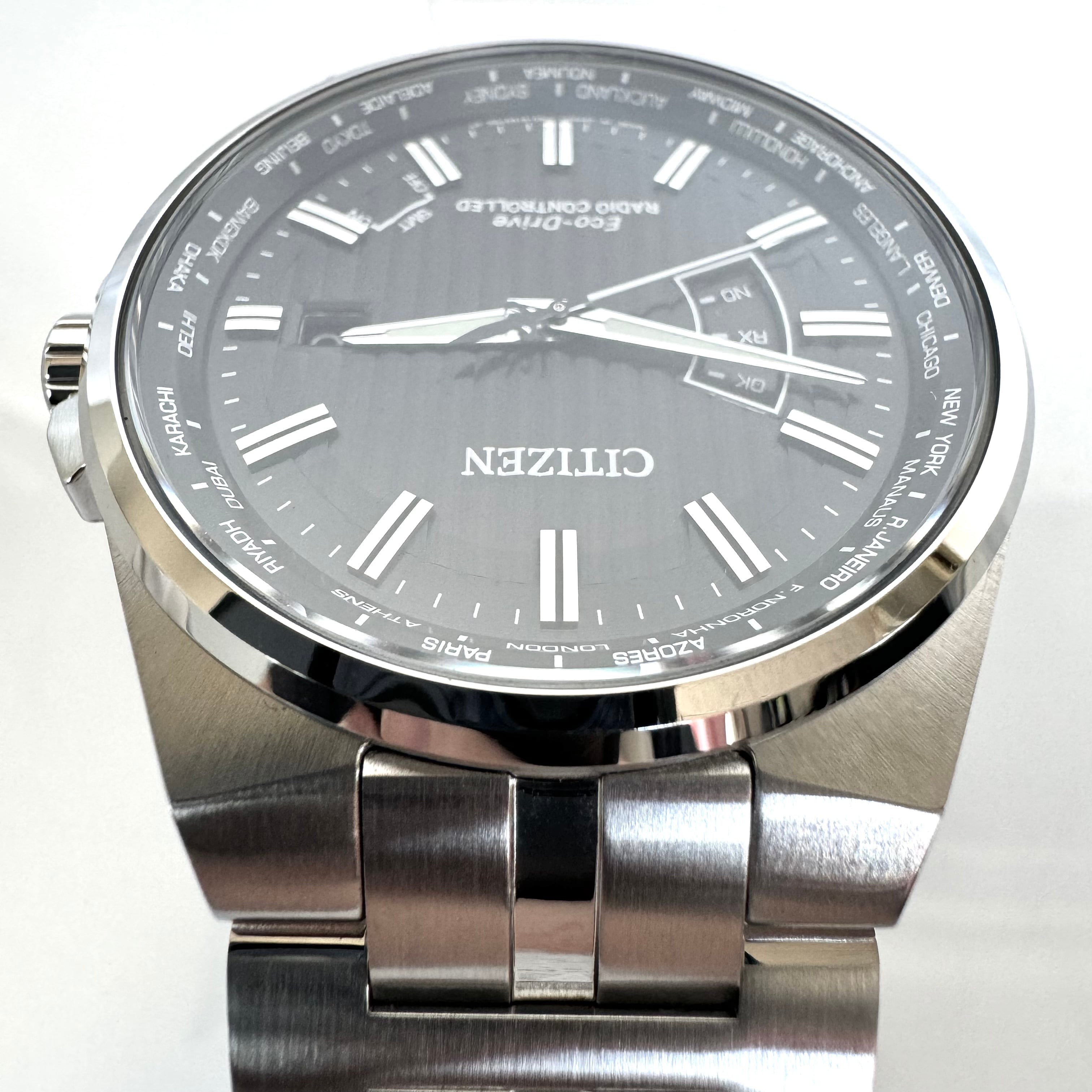 シチズン　シチズンコレクション　CB0161-82E　H145-S116643　電波ソーラー　デイト表示　黒