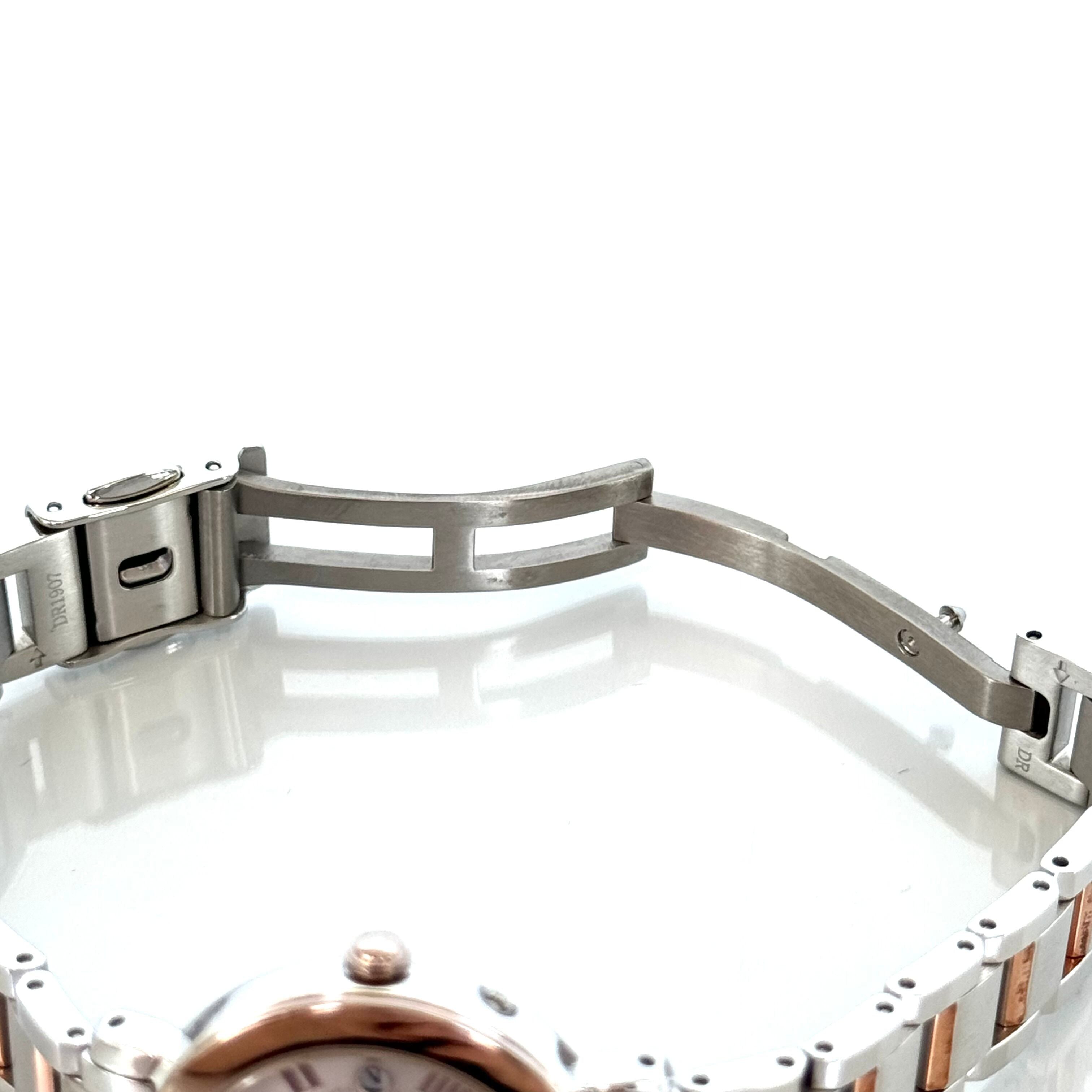 【美品】シチズン　クロスシー　hikari collection　ES9445?57W 　H060-T025722　電波ソーラー　チタン　サクラピンク　レディース　ローマ数字　デイト表示