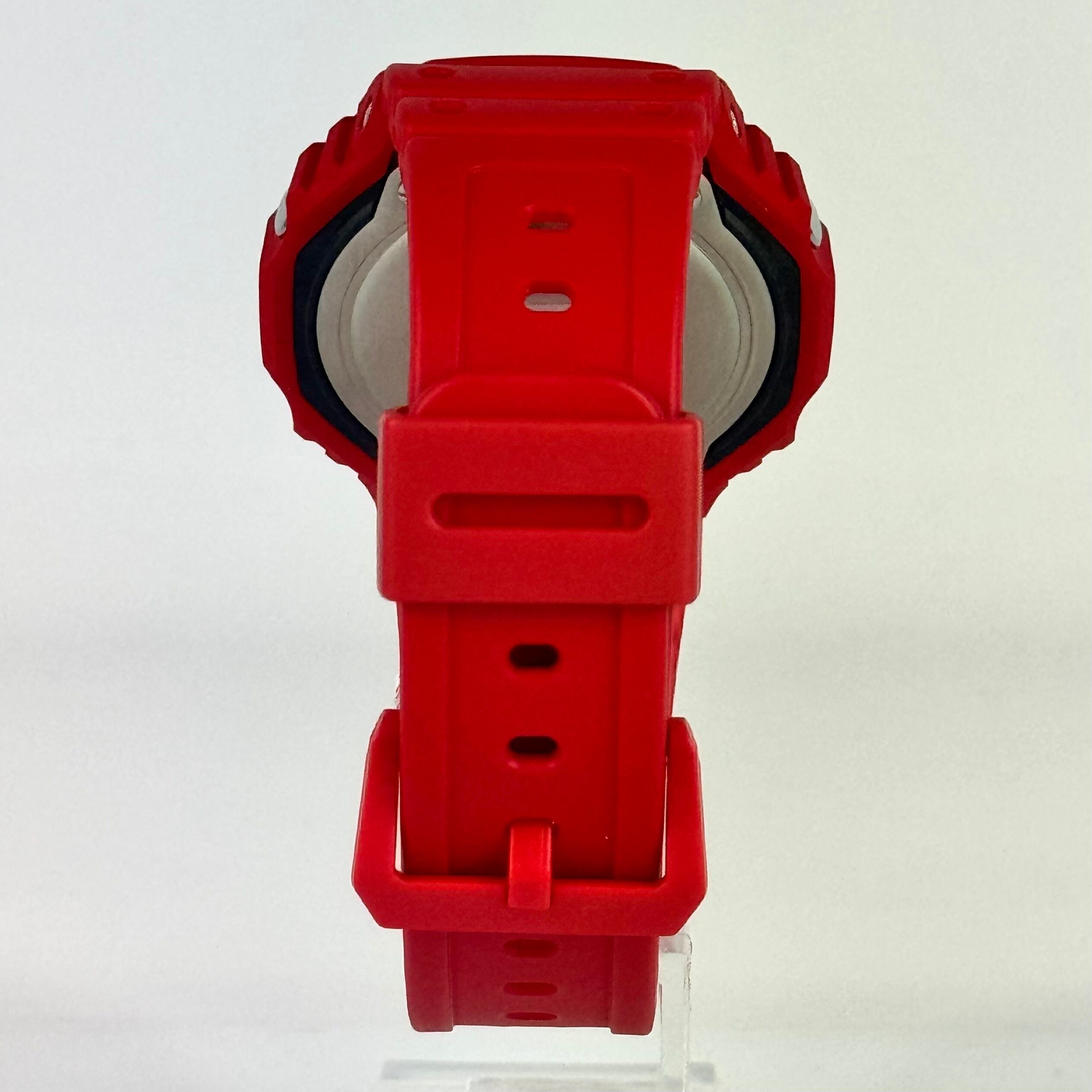 【美品】カシオ　G-SHOCK　ジーショック　2100シリーズ　GA-2100-4AJF　クォーツ　アナデジ　レッド　樹脂ベルト