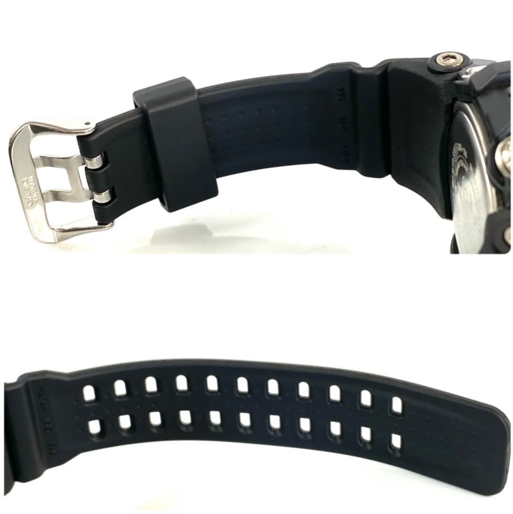 【ほぼ未使用】カシオ　G-SHOCK　ジーショック　GWG-100-1AJF　マッドマスター　電波ソーラー　樹脂　黒