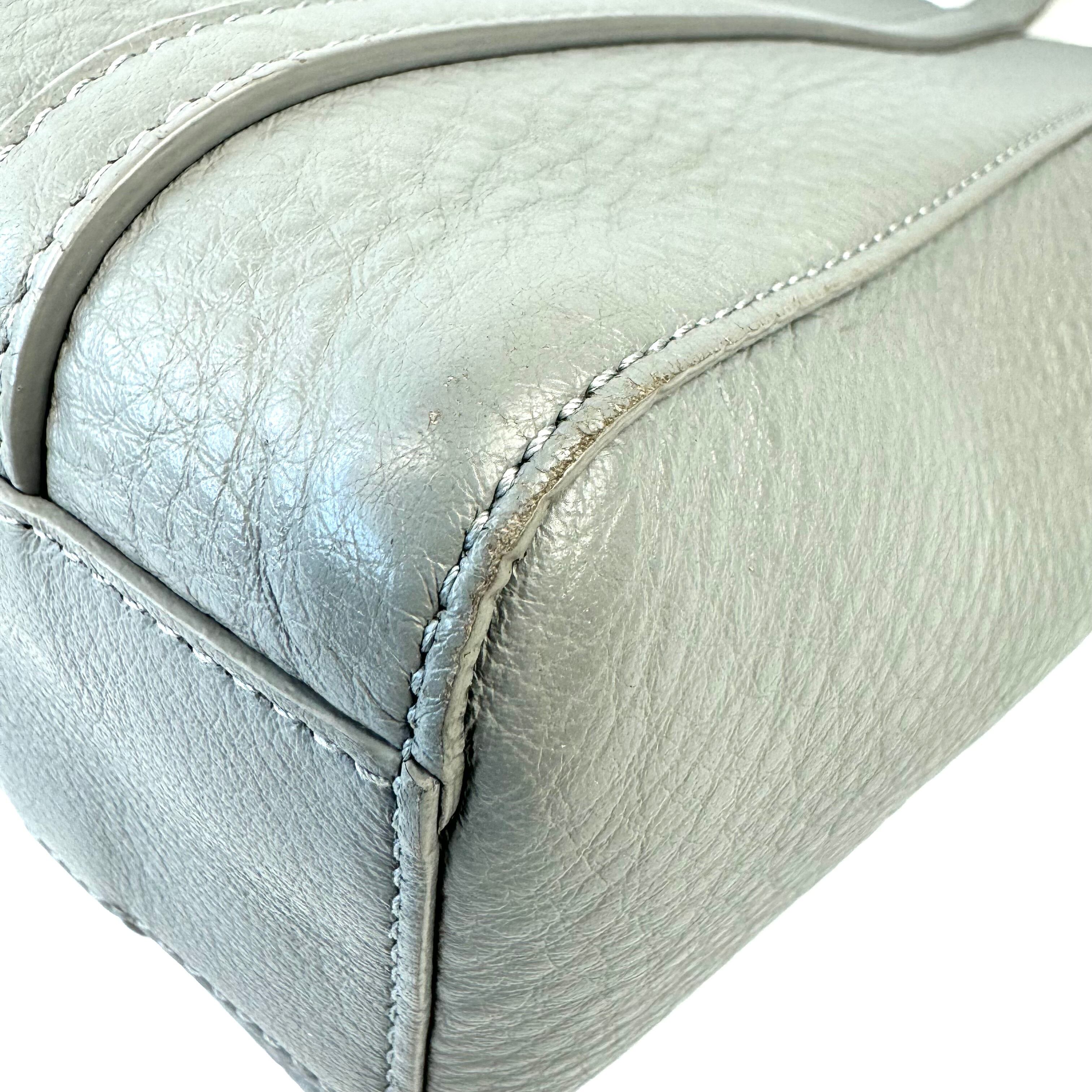 バレンシアガ　エブリデイトートバッグ　XXS　ショルダーバッグ　ライトグレー