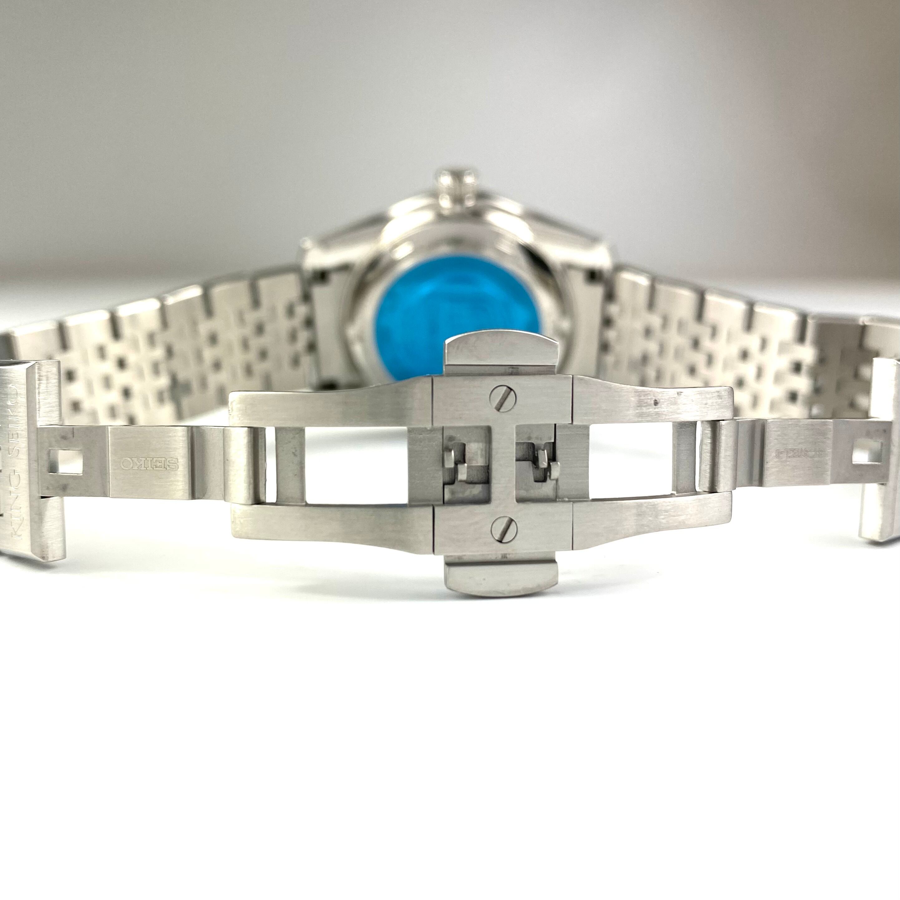 【ほぼ未使用】セイコー　SEIKO　キングセイコー　KING SEIKO　SDKS005　セイコーウォッチサロン限定　6R31-00D0　自動巻　黒