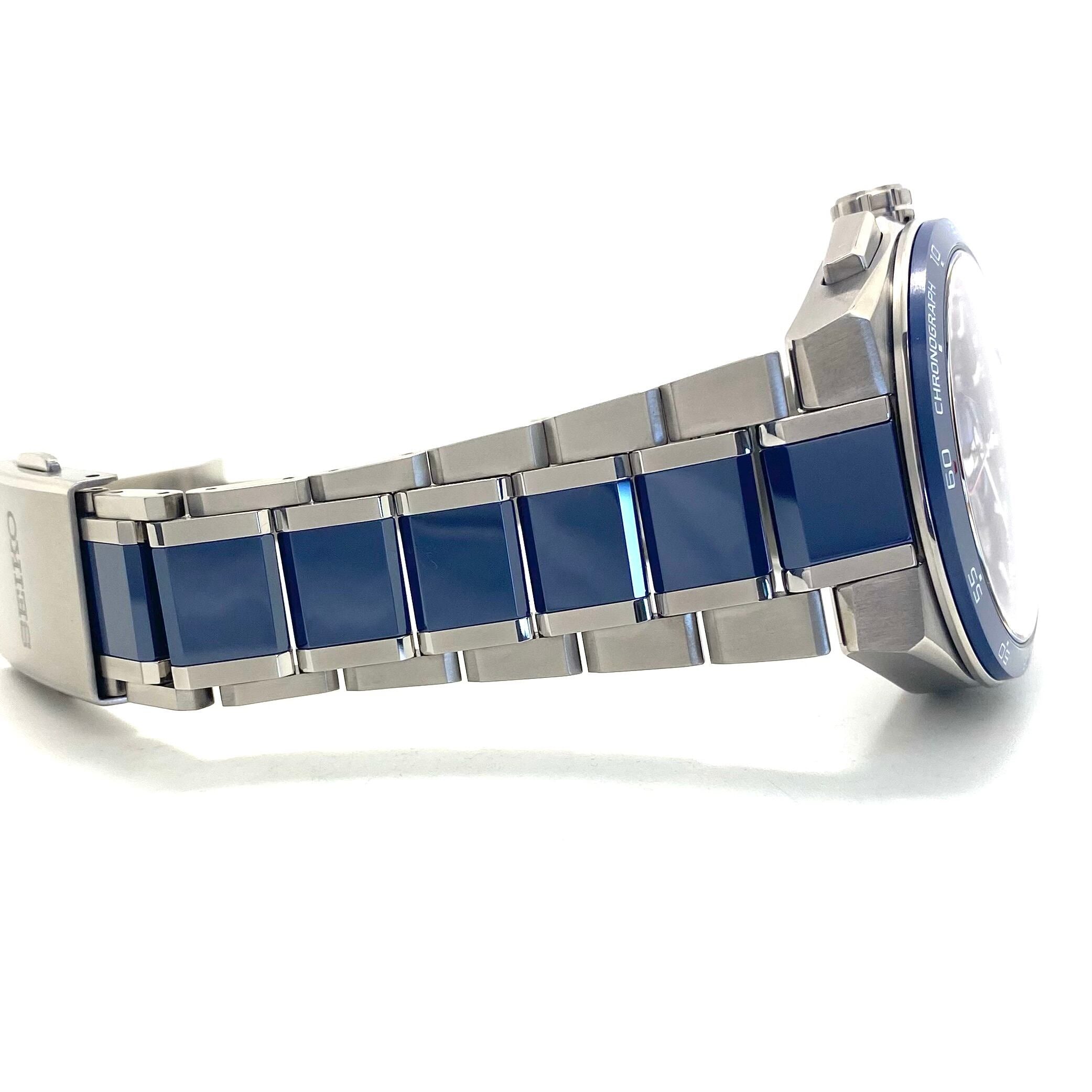 【ほぼ未使用・希少品】腕時計 メンズ セイコー アストロン ネクスター SBXC165 大谷翔平 ボブルヘッド 2024年限定モデル 国内限定1700本 GPSソーラー 黒 デイト表示 10気圧防水 チタニウム