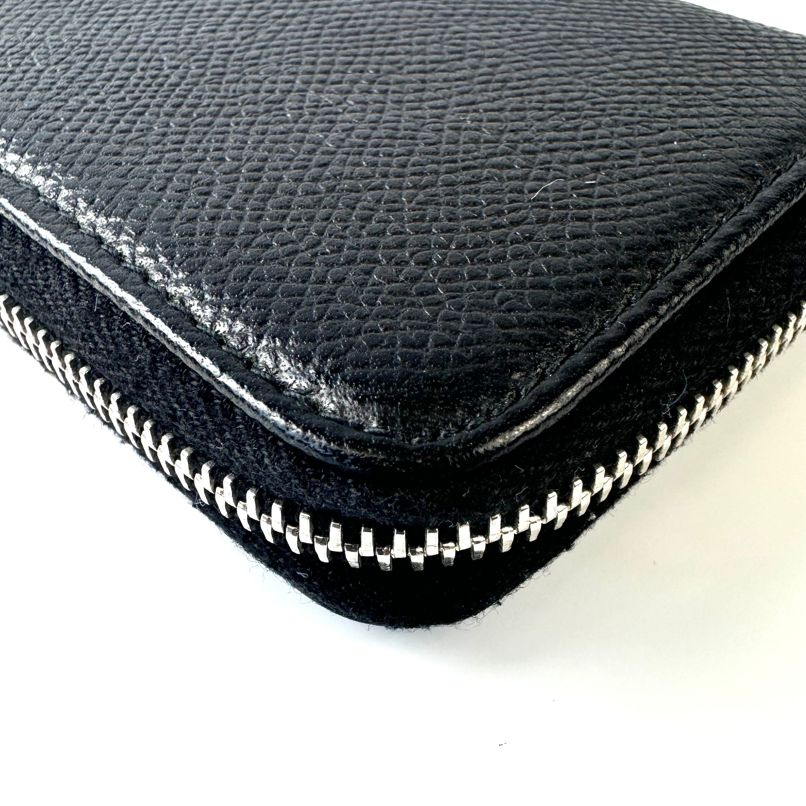 【美品】ドルチェアンドガッバーナ　コインケース　レザー　シルバー金具　黒