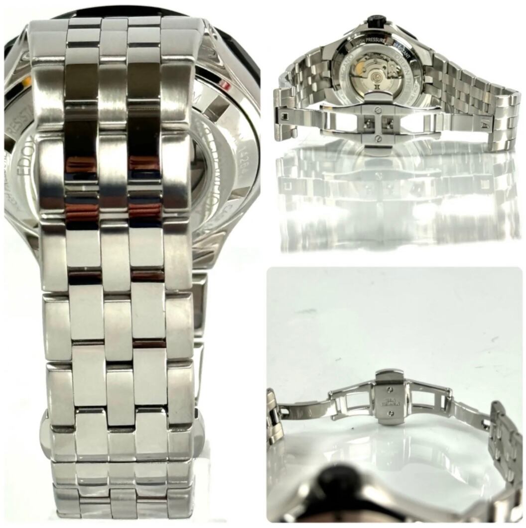 【美品】エドックス　EDOX　デルフィン　オリジナル　メカノ　85303-3NM-NBG　自動巻　スケルトン