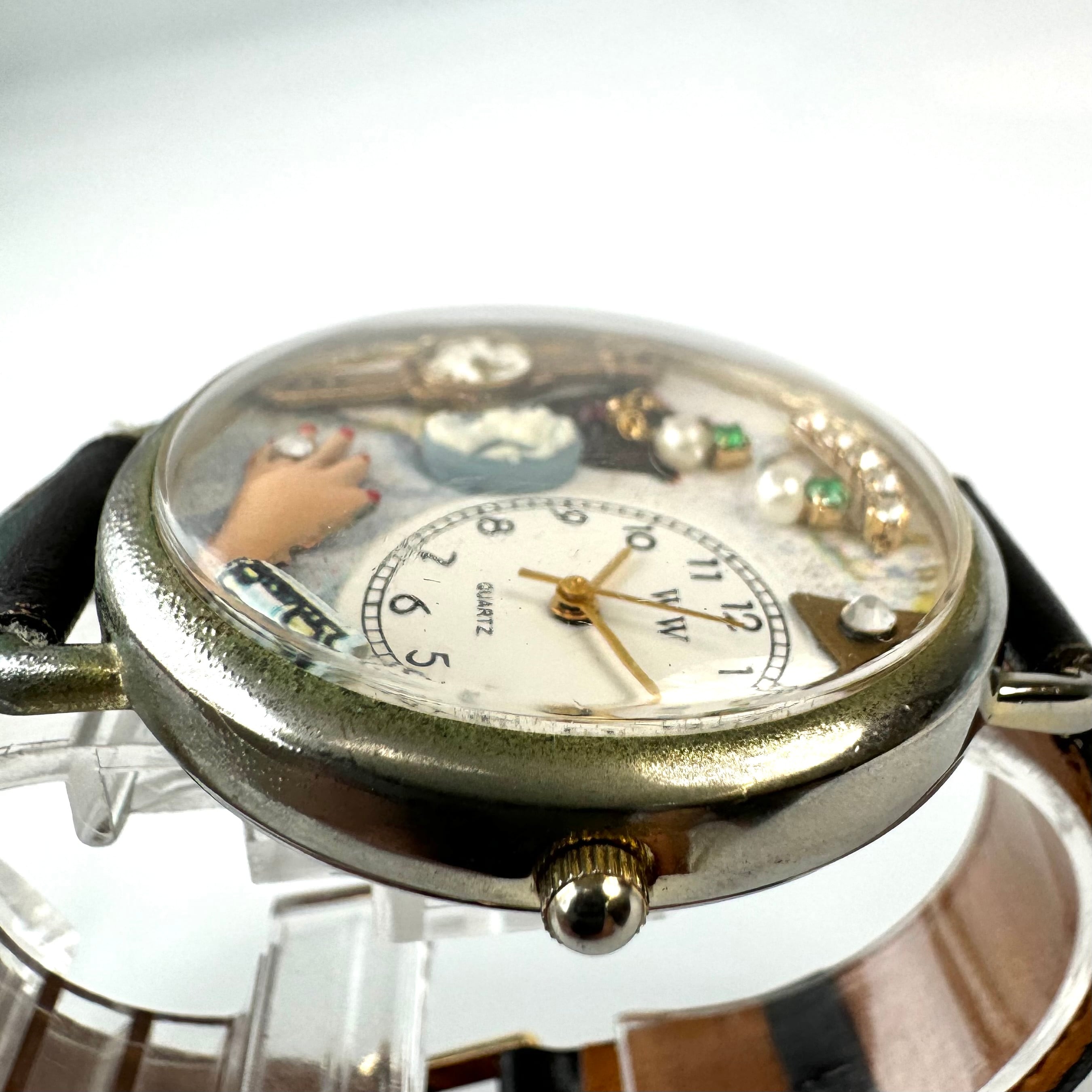 パラビオン　Par Avion　クォーツ　レディース　革ベルト