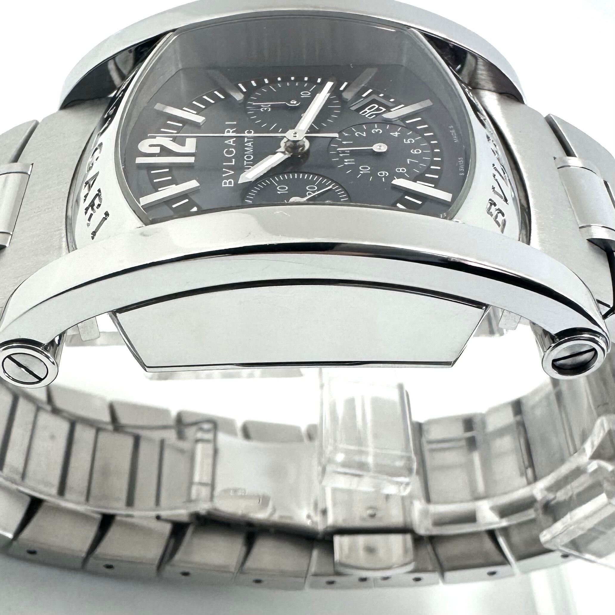 【希少】メンズ 腕時計 ブルガリ BVLGARI アショーマ AA44SCH