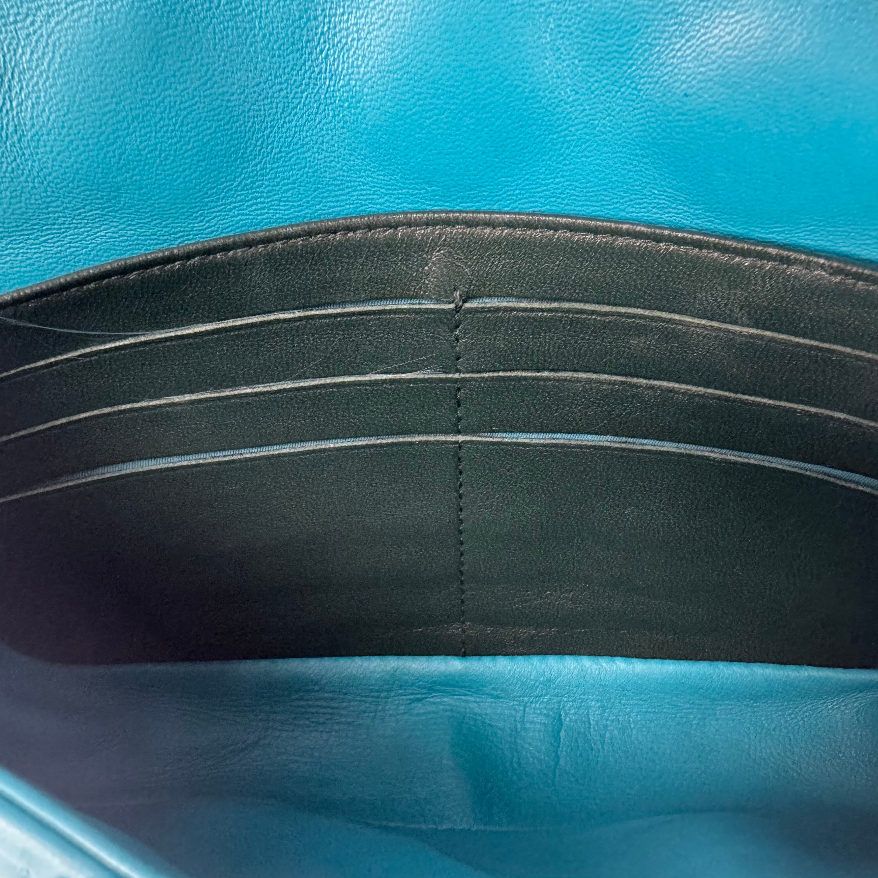 【希少】クリスチャンディオール　ミスディオール　カナージュ　チェーン　ブルー